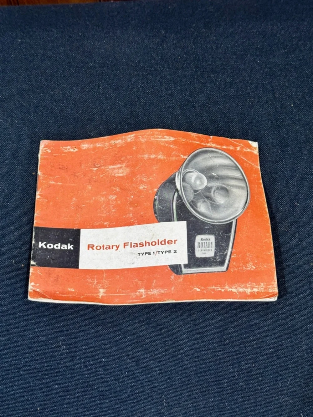Kodak Black and Silver Rotary Flasholder Type-2 with original instructions